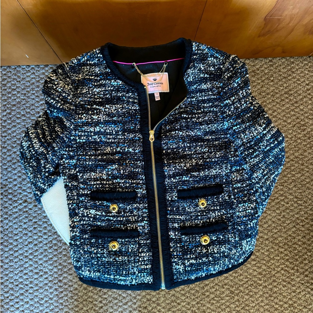 Juicy couture tweed jacket